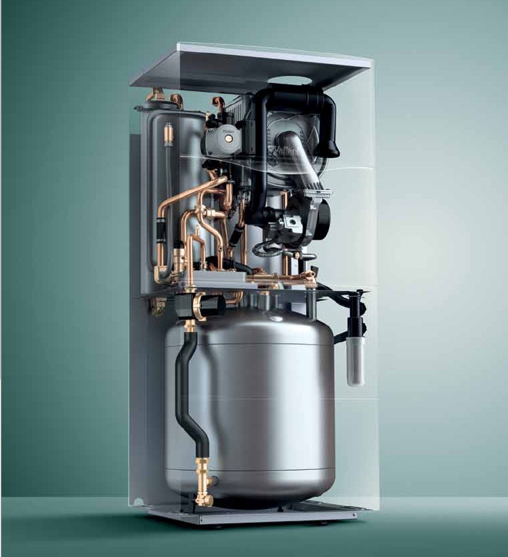 Конденсационный газовый котел Vaillant ecoCOMPACT VSC INT 246/2-C 210 (со встр. бойлером)