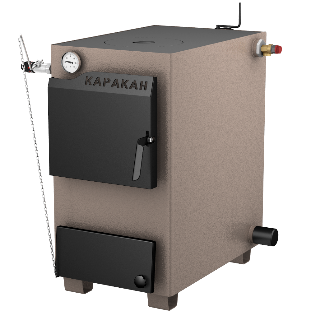 Твердотопливный котел Каракан 20ТПЭВ 3 двухконтурный