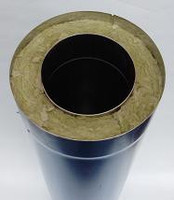 Труба утепленная (сэндвич) нерж L1000 D 115/180 1.0/0.5mm