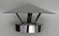 Зонт на заглушке D 250/350 (на утепленный дымоход)