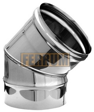 Колено угол 135 FERRUM (430/0,5 мм) ф115