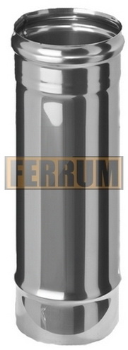 Дымоход 0,5м FERRUM (430/0,8 мм) ф130