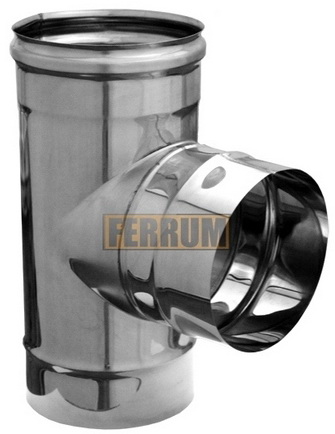 Тройник-Д 90 FERRUM (430/0,8 мм) ф160