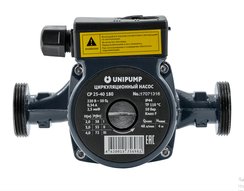 Насос циркуляционный UNIPUMP CP 32-60 180